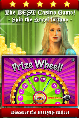 AAA Angel Saga Slots - Spin the riches wheel to hit the monopoly jackpot screenshot 3