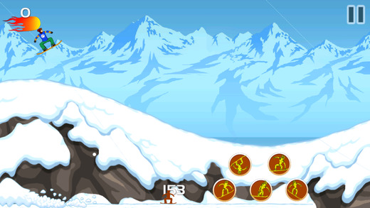 【免費遊戲App】Mountain Snowboarder - Downhill Freestyle-APP點子