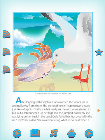 【免費書籍App】Crab Wants To Be A Dolphin-APP點子