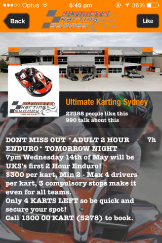 Ultimate Karting Sydney screenshot 4