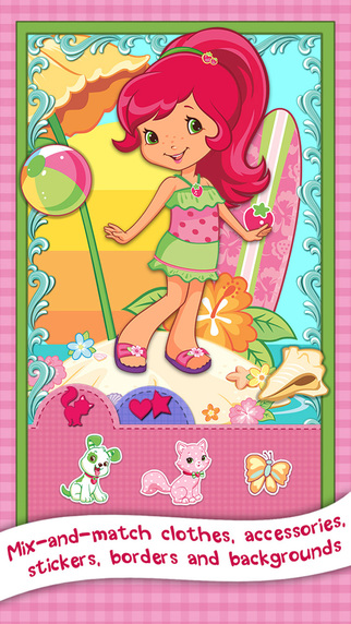 strawberry shortcake 草莓甜心 card.