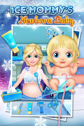 Ice Mommy's Newborn Baby - Kids Games screenshot 2