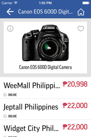 PricePanda Philippines - The Best Price Comparison in Asia screenshot 3