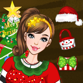 Christmas Dress up Salon LOGO-APP點子