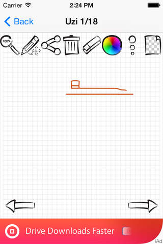 Learn How To Draw : Guns And Pistols screenshot 2