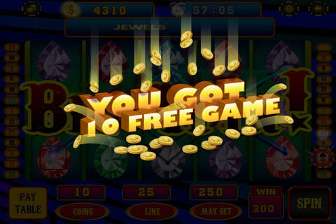 AA Slots of Jewel Diamond & Gold Way to Vegas Jackpot Rich-es Casino Free screenshot 3