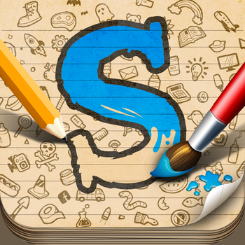 Sketch W Friends - Multiplayer Drawing and Guessing Games for iPhone LOGO-APP點子