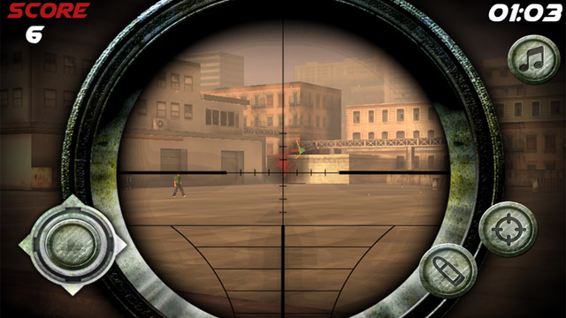 【免費遊戲App】Zombie Sniper Shooting 3D Free-APP點子