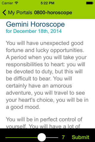 Horoscope Evaluator screenshot 3