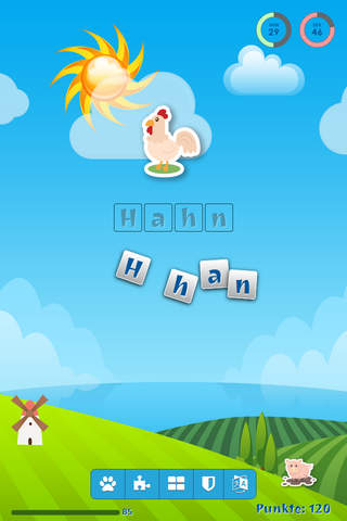 Farm Animals - letters and numbers for children screenshot 2