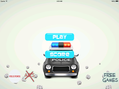 【免費遊戲App】Police Toss - Throw Paper and don`t get in Jail-APP點子