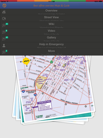 免費下載旅遊APP|Los Angeles Tour Guide: Best Offline Maps with StreetView and Emergency Help Info app開箱文|APP開箱王