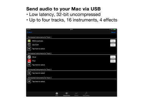 【免費音樂App】Music IO: Audio and MIDI over USB-APP點子