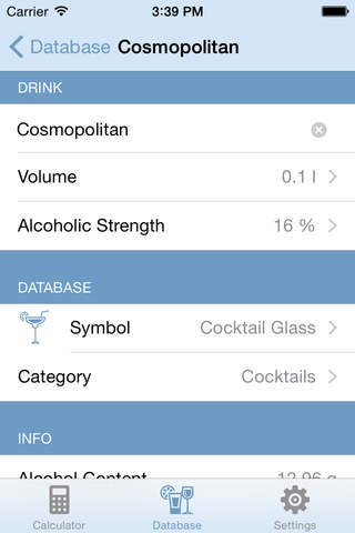 BAC Calc - Live Blood Alcohol Content Calculator screenshot 4