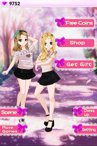 Sweet Sisters - girl dress up games screenshot 4