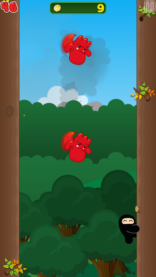 【免費遊戲App】Ninjatown: Trees Of Doom!-APP點子