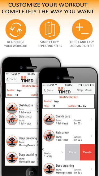 BeTimed - interval timer for workout yoga and meditation