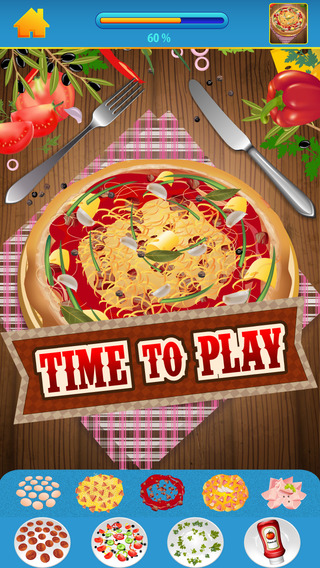 My Yummy Pizza Copy And Draw Maker Mania Game Pro - Love To Bake For Virtual Kitchen Club - Advert F