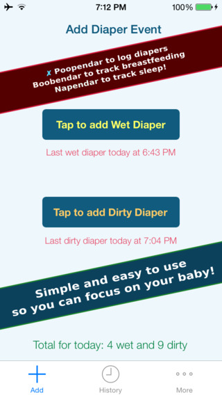 Diaper log tracker Poopendar