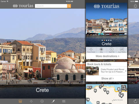 【免費旅遊App】Crete Travel Guide - TOURIAS Travel Guide (free offline maps)-APP點子