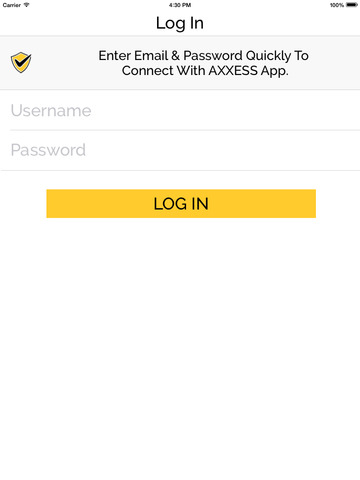 【免費生活App】AxxessSecurity-APP點子