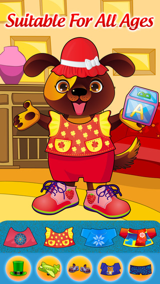 My Best Little Kitty And Puppy Dress Up Game - The Virtual World For Kids Playtime Club Edition - Fr