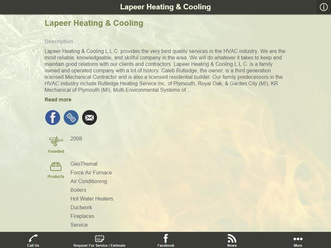 免費下載商業APP|Lapeer Heating & Cooling app開箱文|APP開箱王