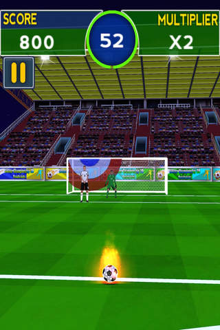 Free Kick Pro Futbol - Penalty Soccer Football Kick-off screenshot 4