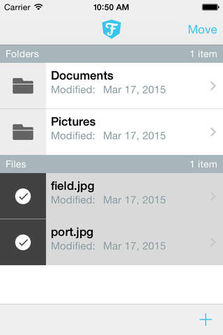 Filepicker File Manager screenshot 2