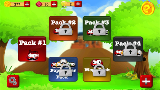 Lazy Poppers-A Crazy Tapping puzzle addictive free game for kids and adults.