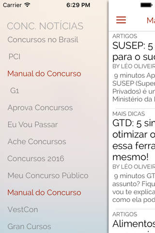 Concursos Notícias screenshot 3