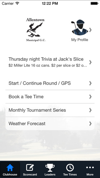 【免費運動App】Allentown Municipal Golf Course-APP點子