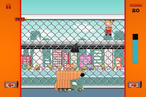 A Garbage Truck Trash Toss - PRO Waste Catch Recycle Game screenshot 3