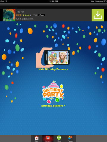 Happy Birthday Kids Picture Frames FREE screenshot 3