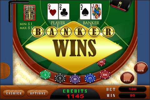 ⋆Cleopatra Luxor Baccarat FREE - Classic Casino Style Game screenshot 3