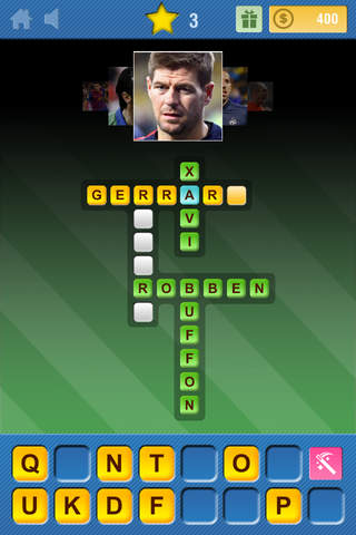 Crossword Soccer - Football Players Crosswords screenshot 4