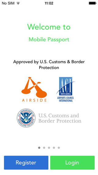 Mobile Passport - Officially authorized by the U.S. Customs Border Protection