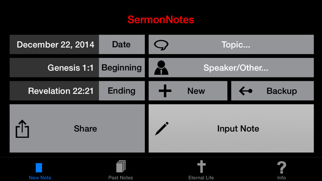 【免費生產應用App】SermonNotes-APP點子