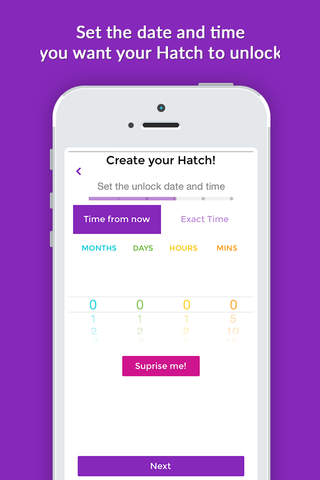 Hatch - Send locked messages screenshot 4