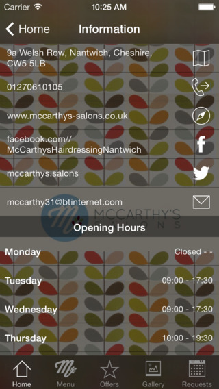 【免費生活App】McCarthys Salons Nantwich-APP點子