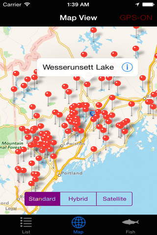 Maine Lakes - Fishing screenshot 4