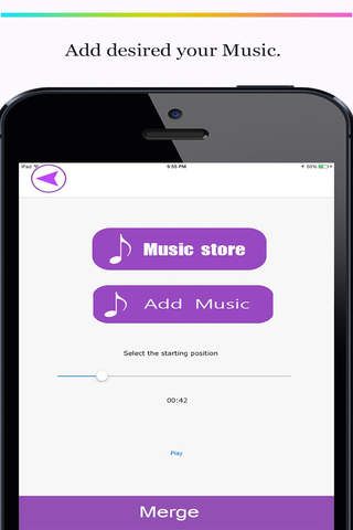 InstaMixer Audio Video Merge: Add Background Music To Videos screenshot 4