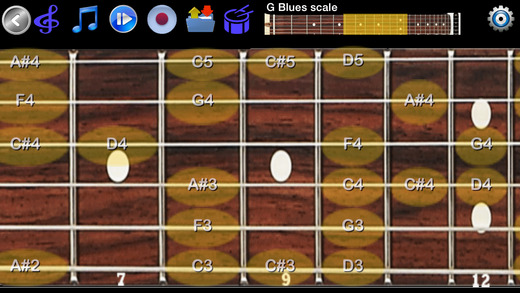 Guitar Scales Chords Pro - Learn to Solo
