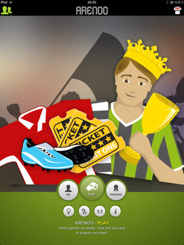 【免費遊戲App】ARENOO – Play for your football team and win big! Latest scores, tip results, quizzes and deals-APP點子