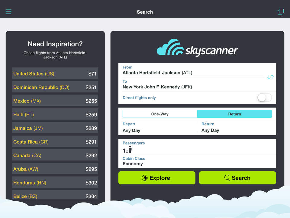 Skyscanner - Compare Cheap Flights (no Ads) - AppRecs