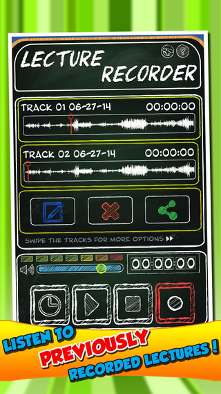 【免費生產應用App】Lecture Recorder App-APP點子