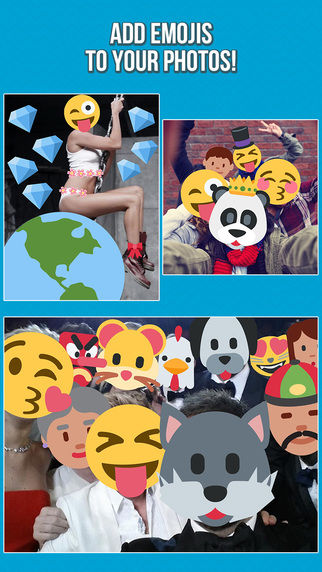 Emoji Photo Editor - Add Emoticon Stickers to your Pictures