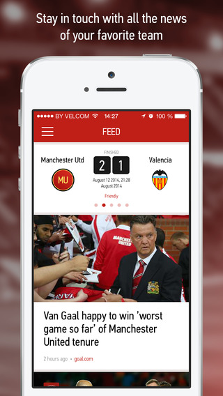 MU Live – Live Scores Results News for Manchester Fans