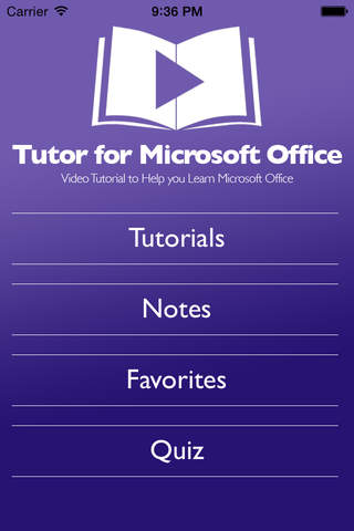 Tutor for Excel for iPad Reference Working With
