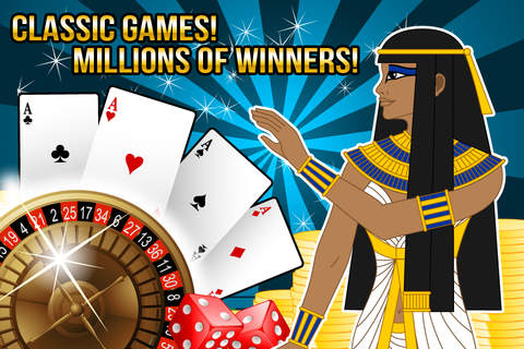 Pyramid Slots with Blackjack Bets and Bingo Balls! screenshot 2